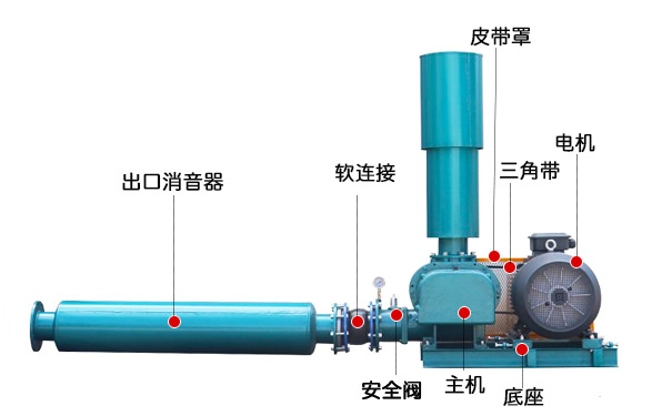 羅茨風(fēng)機(jī)結(jié)構(gòu)介紹